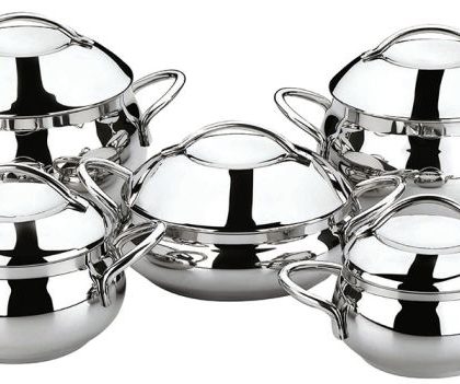 O.M.S. COLLECTION SET ŠERPI INOX 10/1